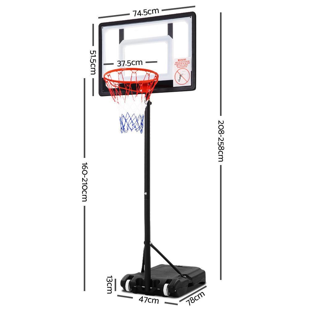 Adjustable Portable Height Kids Basketball Stand System Net Rim Ring Hoop Set 3 Adjustable Portable Height Kids Basketball Stand System Net Rim Ring Hoop Set - image 3