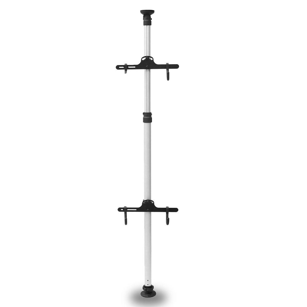 Heavy Duty Aluminum Alloy 2 Bike Bicycle Hanger Parking Rack Storage Stand To 4M 1 Heavy Duty Aluminum Alloy 2 Bike Bicycle Hanger Parking Rack Storage Stand To 4M