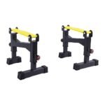 2x Deadlift Sling Racks Barbell Jack Squat Wedge