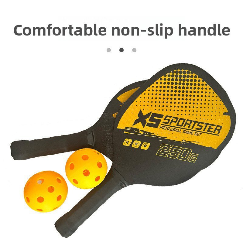 Blue Pickleball Paddles Set of 2 Lightweight Wood Rackets with 4 Pickleballs and Carry Bag Outdoor Sports Equipment for Beginners 3 Blue Pickleball Paddles Set of 2 Lightweight Wood Rackets with 4 Pickleballs and Carry Bag Outdoor Sports Equipment for Beginners - image 3