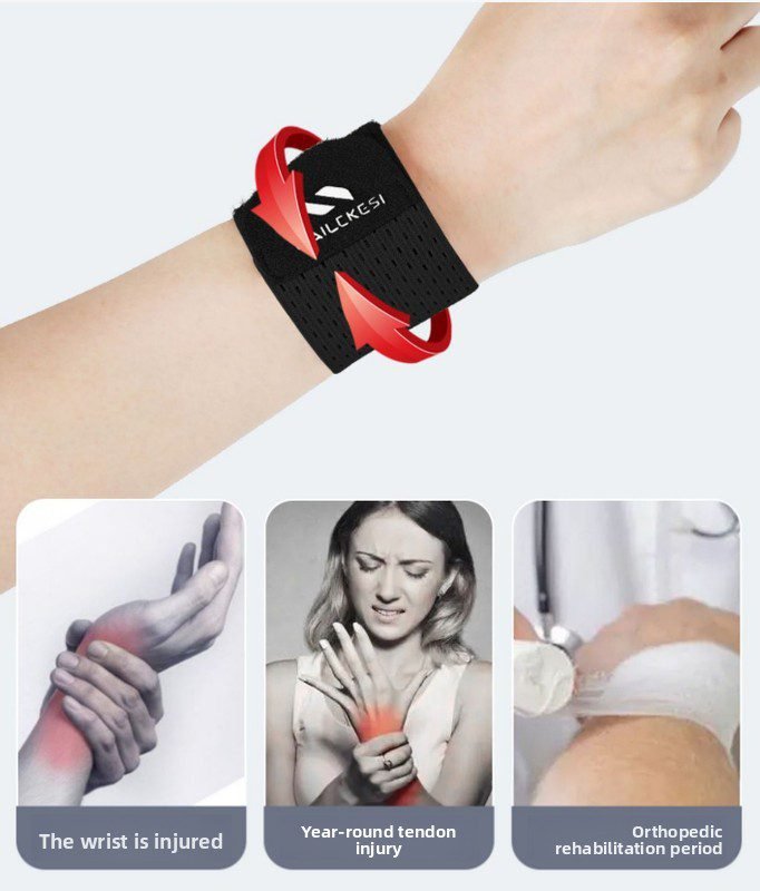 2PCS Adjustable Wrist Support Brace Ultra Thin Breathable Mesh Wrap for Sports Tennis Gym & Daily Office Use One Size Fits Most Graphite Black 3 2PCS Adjustable Wrist Support Brace Ultra Thin Breathable Mesh Wrap for Sports Tennis Gym & Daily Office Use One Size Fits Most Graphite Black - image 3
