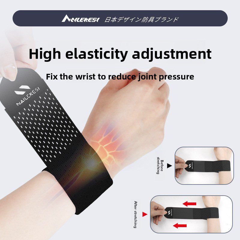 2PCS Adjustable Wrist Support Brace Ultra Thin Breathable Mesh Wrap for Sports Tennis Gym & Daily Office Use One Size Fits Most Graphite Black 4 2PCS Adjustable Wrist Support Brace Ultra Thin Breathable Mesh Wrap for Sports Tennis Gym & Daily Office Use One Size Fits Most Graphite Black - image 4