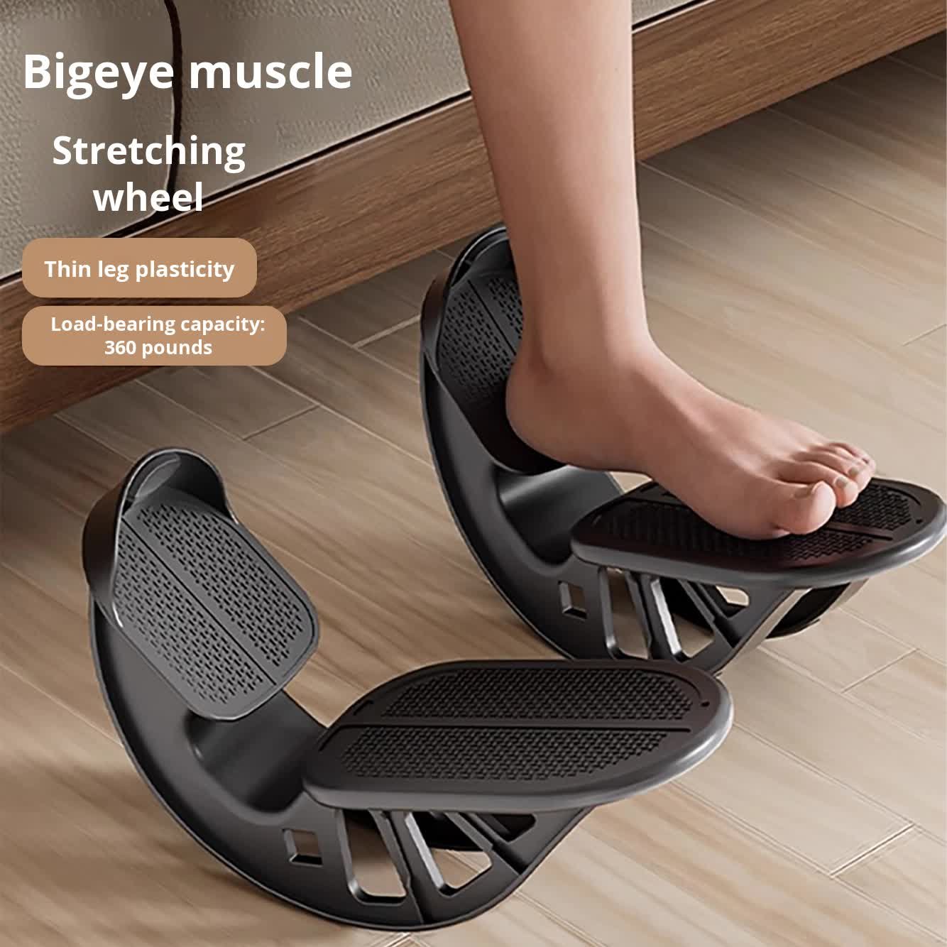 2 PCS Foot Rocker Calf Stretcher - Ankle & Lower Leg Stretching Board for Plantar Fasciitis & Achilles Relief - Anti-Slip Balance Wedge for Home & Office - Heavy Duty Black 1 2 PCS Foot Rocker Calf Stretcher – Ankle & Lower Leg Stretching Board for Plantar Fasciitis & Achilles Relief – Anti-Slip Balance Wedge for Home & Office – Heavy Duty Black