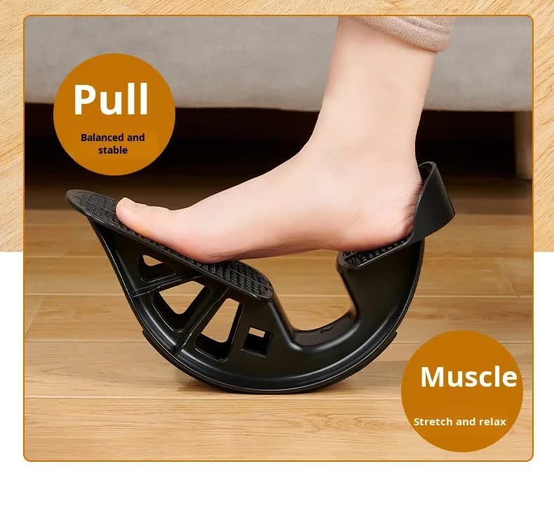 2 PCS Foot Rocker Calf Stretcher - Ankle & Lower Leg Stretching Board for Plantar Fasciitis & Achilles Relief - Anti-Slip Balance Wedge for Home & Office - Heavy Duty Black 5 2 PCS Foot Rocker Calf Stretcher – Ankle & Lower Leg Stretching Board for Plantar Fasciitis & Achilles Relief – Anti-Slip Balance Wedge for Home & Office – Heavy Duty Black - image 5