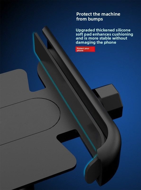 New M3 Aluminium Motorcycle Phone Holder Rearview Mirror Mount 360 Rotation Anti-Shake Metal Bracket for Scooter Motorbike 4-7 Inch Phones Black 4 New M3 Aluminium Motorcycle Phone Holder Rearview Mirror Mount 360 Rotation Anti-Shake Metal Bracket for Scooter Motorbike 4-7 Inch Phones Black - image 4