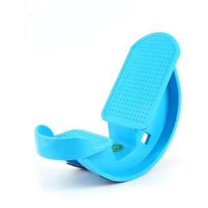 1-Pair Blue Reinforced Calf Stretcher Slant Board – Professional Non-Slip Achilles Tendon & Hamstring Stretcher for Physical Therapy, Yoga & Fitness