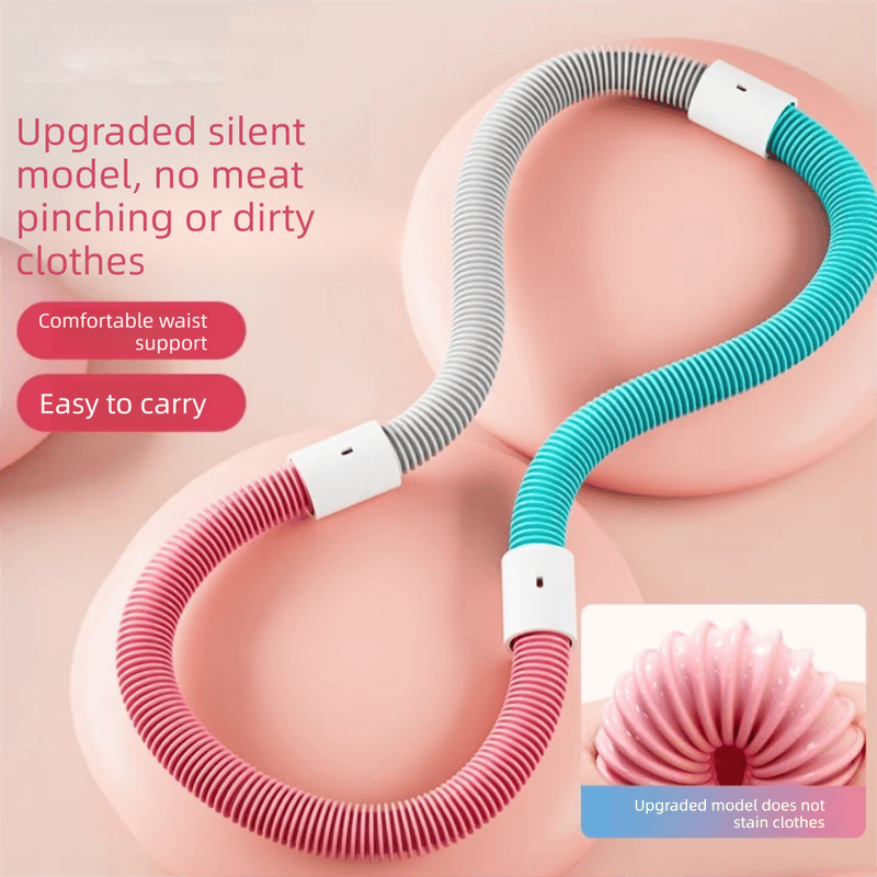 Flexible Hula Hoop with PVC Spring Design for Core Strength and Waist Toning Ideal for Home Fitness and Postpartum Recovery Local Standard Fit 2 Flexible Hula Hoop with PVC Spring Design for Core Strength and Waist Toning Ideal for Home Fitness and Postpartum Recovery Local Standard Fit - image 2