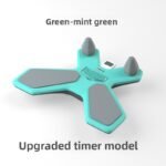 Green Multi-functional Balance Board with Timer for Core Training and Fitness Entertainment, Home Workout Equipment for Abdominal Strength and Overall Conditioning
