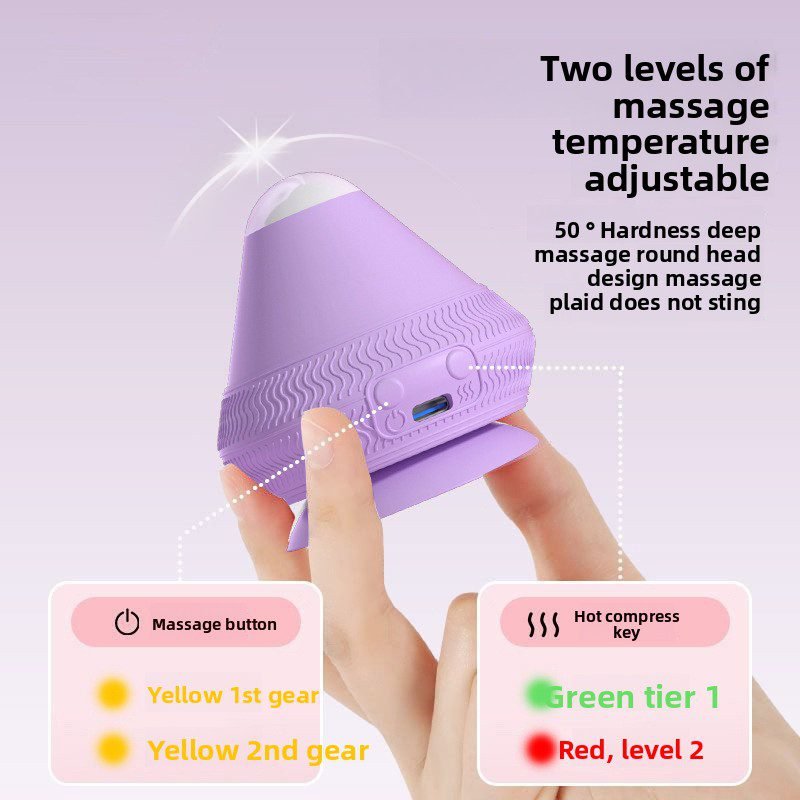 Green Electric Suction Fascia Massage Ball with Heated Vibration Type-C Rechargeable Deep Muscle Relaxation Tool for Local Professionals and Modern Lifestyles 4 Green Electric Suction Fascia Massage Ball with Heated Vibration Type-C Rechargeable Deep Muscle Relaxation Tool for Local Professionals and Modern Lifestyles - image 4