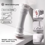 Grey Foot Massage Roller for Arch Support and Plantar Fasciitis Relief Durable Fascia Massage Tool with 500 Pressure Points for Local Home Office Wellness