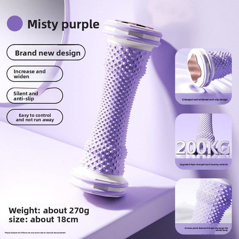 Purple Foot Massage Roller for Arch Support and Plantar Fasciitis Relief Durable Fascia Massage Tool with 500 Pressure Points for Local Home Office Wellness 1 Purple Foot Massage Roller for Arch Support and Plantar Fasciitis Relief Durable Fascia Massage Tool with 500 Pressure Points for Local Home Office Wellness