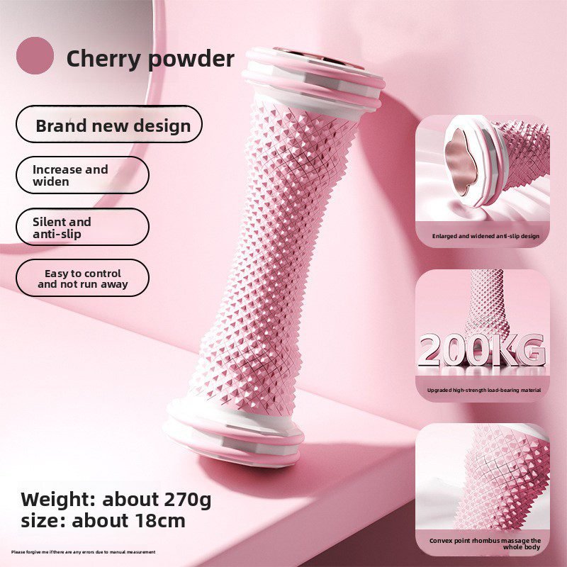 Pink Foot Massage Roller for Arch Support and Plantar Fasciitis Relief Durable Fascia Massage Tool with 500 Pressure Points for Local Home Office Wellness 1 Pink Foot Massage Roller for Arch Support and Plantar Fasciitis Relief Durable Fascia Massage Tool with 500 Pressure Points for Local Home Office Wellness