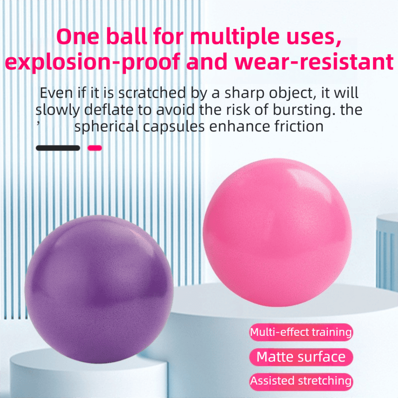 Black Professional Pilates Ring & Yoga Ball Set - Multipurpose Home Fitness Equipment for Whole-Body Core Training & Pelvic Floor Strengthening 4 Black Professional Pilates Ring & Yoga Ball Set – Multipurpose Home Fitness Equipment for Whole-Body Core Training & Pelvic Floor Strengthening - image 4