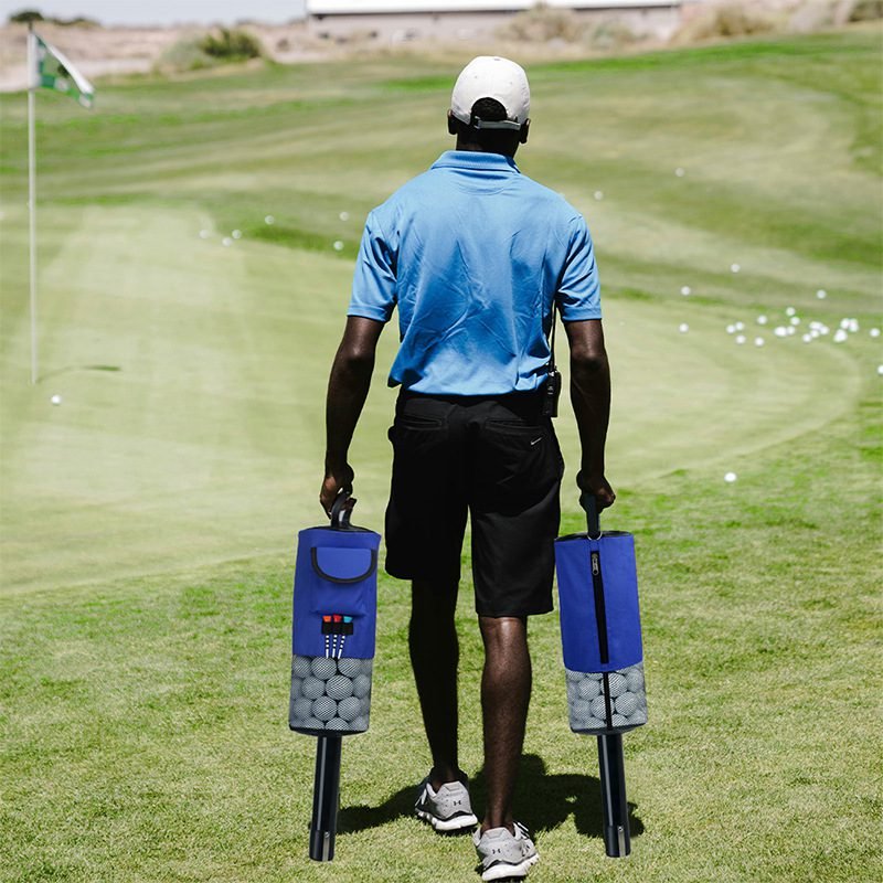 Black and Blue Lightweight Golf Retriever with Detachable No-Bend Shag Tube & Mesh Bag Holding Up to 70-Ball 5 Black and Blue Lightweight Golf Retriever with Detachable No-Bend Shag Tube & Mesh Bag Holding Up to 70-Ball - image 5