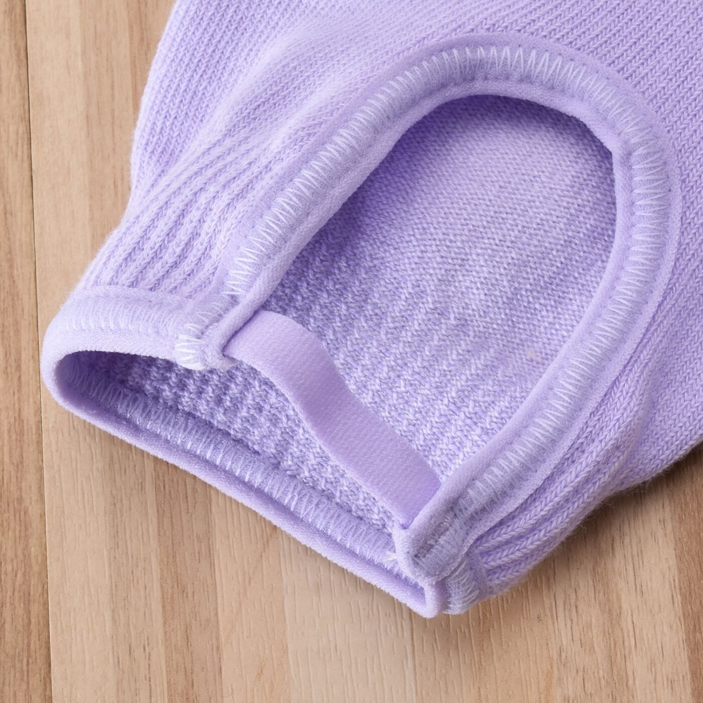 Purple 2-Pack Women's Non-Slip Yoga Gloves - Open Back Half Finger Cotton Stretchy Grip Gloves for Aerial Yoga, Pilates, and Fitness 2 Purple 2-Pack Women’s Non-Slip Yoga Gloves – Open Back Half Finger Cotton Stretchy Grip Gloves for Aerial Yoga, Pilates, and Fitness - image 2