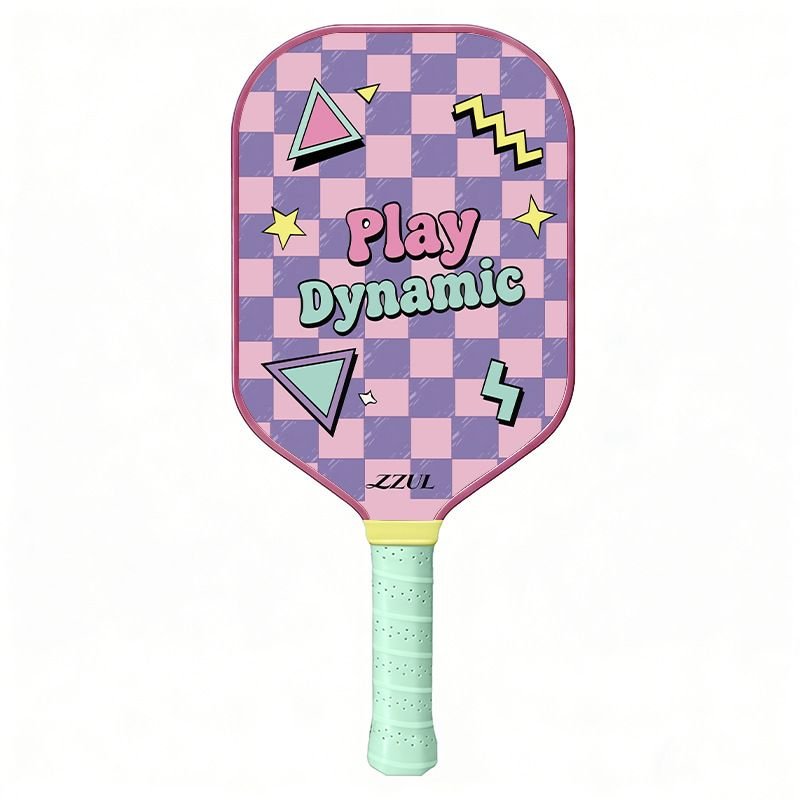 Pink and Purple Pickleball Paddle Set - Fiberglass Face with PP Honeycomb Core, 2 Paddles 4 Balls & Carry Bag - Lightweight Vibration Dampening Grip for Beginners & Family Play 2 Pink and Purple Pickleball Paddle Set – Fiberglass Face with PP Honeycomb Core, 2 Paddles 4 Balls & Carry Bag – Lightweight Vibration Dampening Grip for Beginners & Family Play - image 2