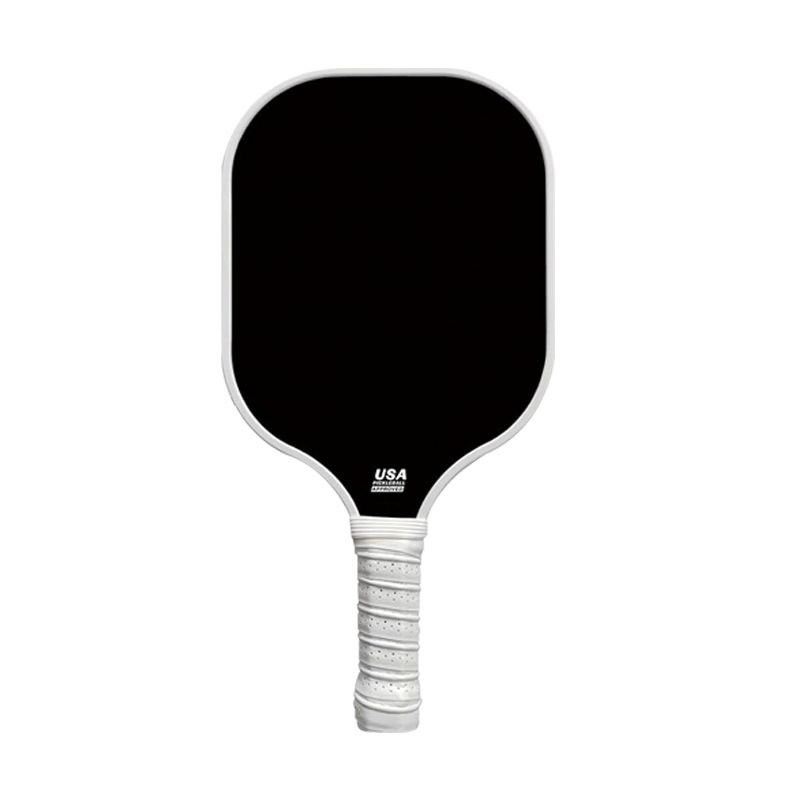Black Fiberglass Pickleball Paddle - Lightweight 215g with Anti-Slip TPU Grip for Outdoor Sports 1 Black Fiberglass Pickleball Paddle – Lightweight 215g with Anti-Slip TPU Grip for Outdoor Sports