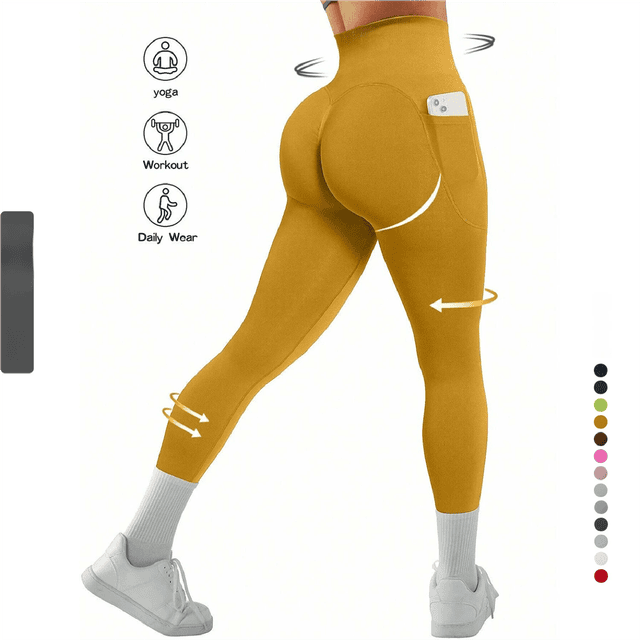 L Size Dark Grey Breathable High-Waist Ruched Butt-Lift Yoga Leggings - Dual Pockets & No Front T - LineNaked-Feel Performance Tights for Gym, Running & Pilates 3 L Size Dark Grey Breathable High-Waist Ruched Butt-Lift Yoga Leggings – Dual Pockets & No Front T – LineNaked-Feel Performance Tights for Gym, Running & Pilates - image 3