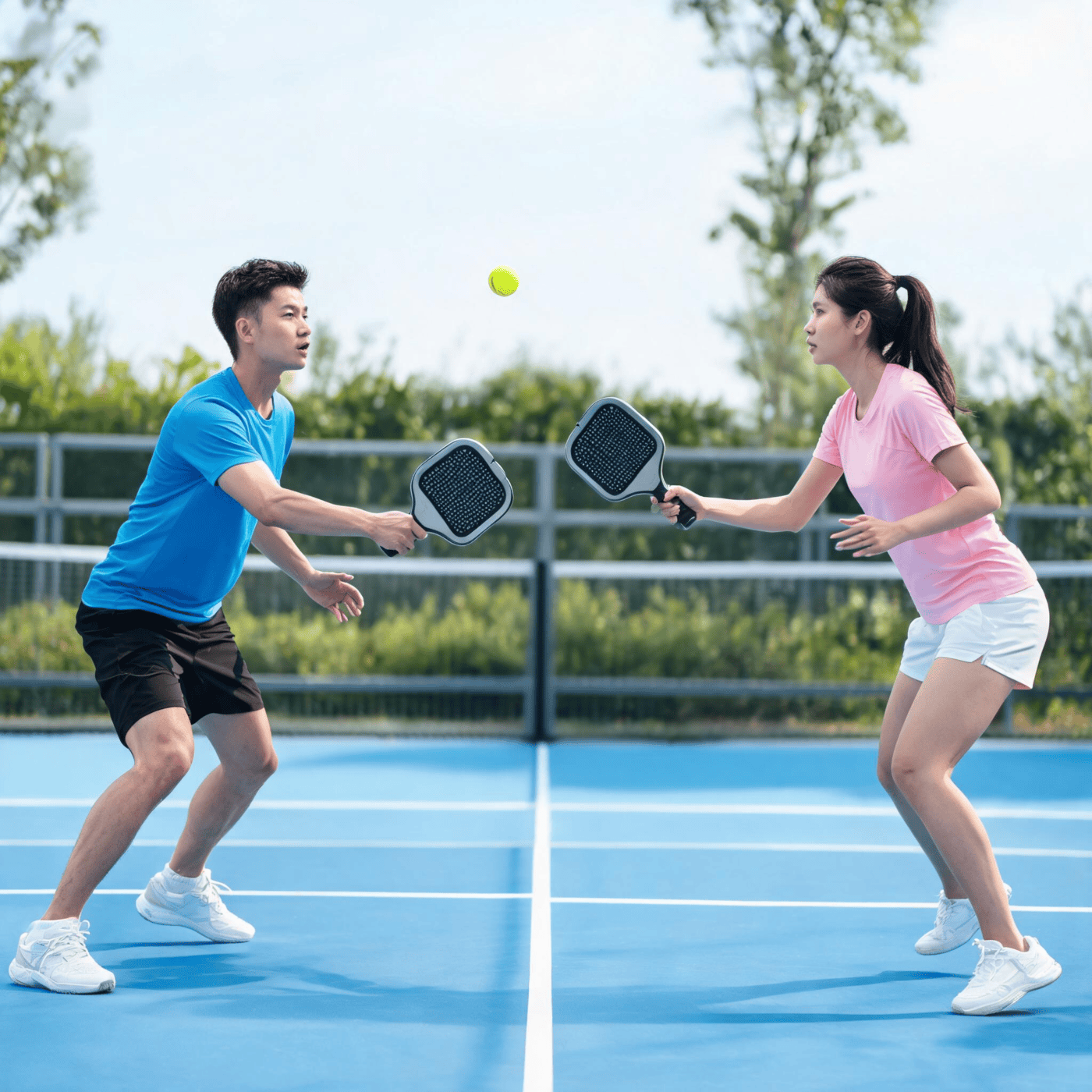 Rose red Pickleball Balls Set - 6 Piece 40 Hole Outdoor Indoor Pickleball Match Balls 4 Rose red Pickleball Balls Set – 6 Piece 40 Hole Outdoor Indoor Pickleball Match Balls - image 4