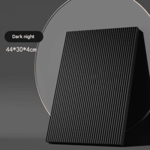 Black 4cm Thick Balance Pad – Non-Slip High Density Foam Exercise Mat for Plank Push Up Knee Protection Fitness Training( 44cm x 30cm x 4cm)