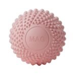 2-Pack Pink Spiky Fascia Massage Balls – Portable TPE Foot Arch Muscle Relaxer for Yoga Recovery Trigger Point Therapy
