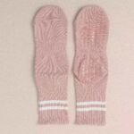 3-Pack Pink Anti-Slip Yoga Socks – Grippy Non-Slip Pilates Dance Fitness Socks for Women
