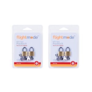 4 Pcs Flightmode Brass Padlock
