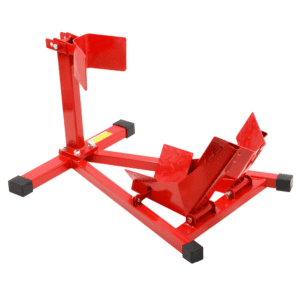 Heavy-Duty Motorcycle Motorbike Front Wheel Chock Lift Stand Vehicle Wheel Chock Clampsfor Trailer Transport 15″-21″ Tires Standard Motorcycles