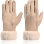 Insulated Touchscreen Gloves, Winter Gloves, Windproof and Cold-Resistant Gloves, Insulated Gloves for Women, for cycling