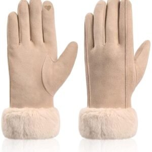 Insulated Touchscreen Gloves, Winter Gloves, Windproof and Cold-Resistant Gloves, Insulated Gloves for Women, for cycling