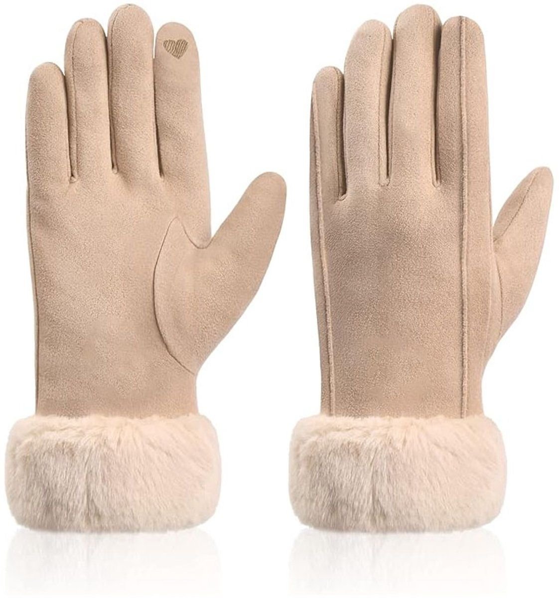 Insulated Touchscreen Gloves, Winter Gloves, Windproof and Cold-Resistant Gloves, Insulated Gloves for Women, for cycling 1 Insulated Touchscreen Gloves, Winter Gloves, Windproof and Cold-Resistant Gloves, Insulated Gloves for Women, for cycling
