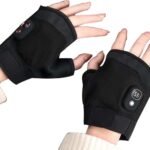 Heated Gloves, Electric Gloves, Heated winter gloves, for Winter Riding, Commuting and Outdoor Scooter Use, 15 x 9 cm, USB, Black
