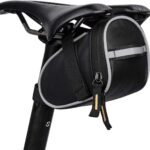 Saddle Bag, bicycle saddle bag, road bike saddle bag, bicycle saddle bags, Repair tool bags, for Bicycle, Scooter and Motorcycle Riding, Black