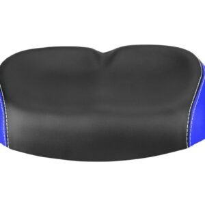 Bicycle Saddle, Mountain Bike Saddle, Comfortable Bicycle Saddle, Shock-absorbing, Noseless Saddle, 26 x 17 x 9 cm, Blue