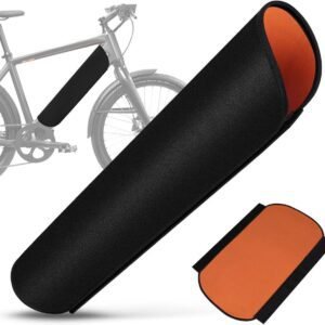 E-bike battery cover, Battery protector, Bicycle battery protective cover, Frame protector, for Bicycle, Scooter and Motorcycle Riding, Black