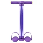 Pedal Resistance Bands with Handles, Home Abdominal and Waist Toning Fitness Equipment, Crunches Elastic Pull Rope, and Core Training