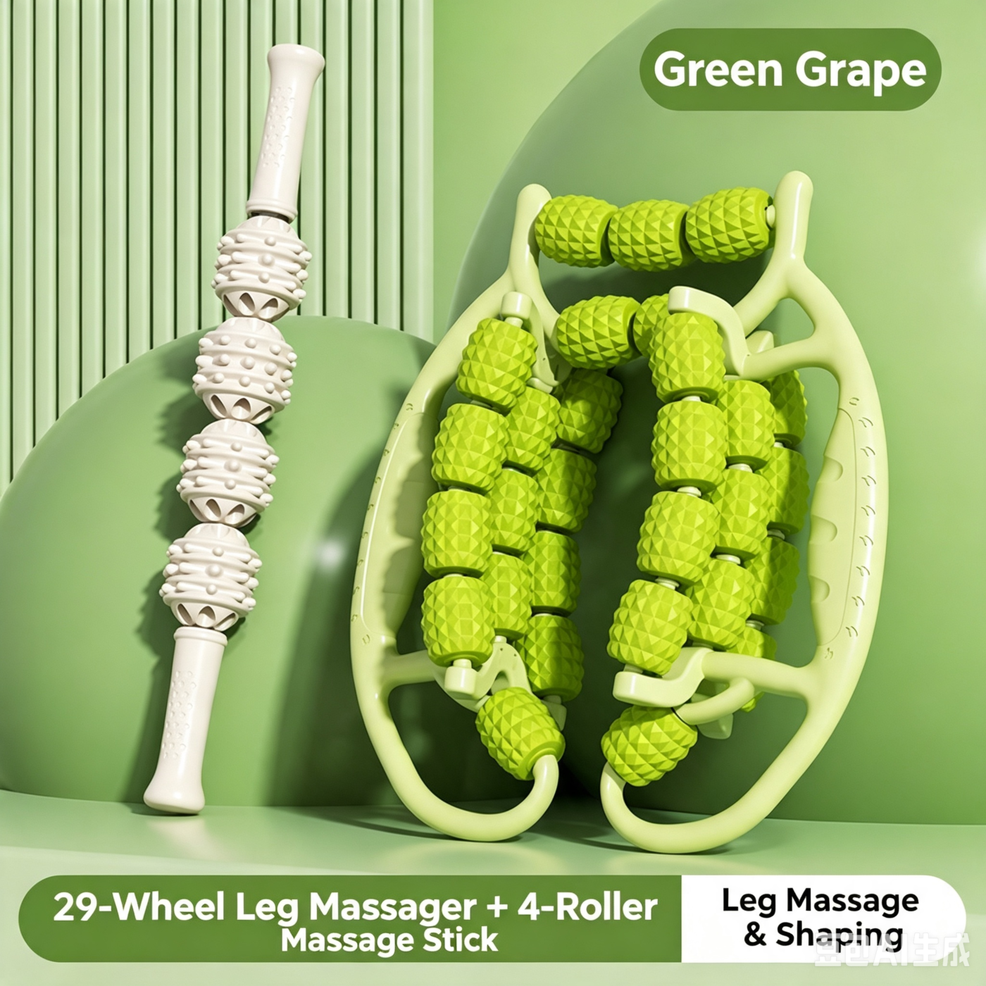 29-Rolling Wheel Leg Muscle Relaxation Leg Wolf Tooth Massage Tool Set 1 29-Rolling Wheel Leg Muscle Relaxation Leg Wolf Tooth Massage Tool Set