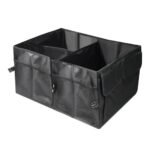 Trunk Organizer for Car, MultiCompartment Car Storage,Foldable trunk storage box Car storage box Black