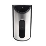 Grocery bag holder stainless steel bag holder Easy-access openings,Wall-Mounted Plastic Bag Organizer for Kitchen, Pantry, Garage, Durable Stainless Steel Storage for Grocery Bags and Space-Saving